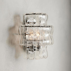 Ghiaccio Glass Wall Sconce