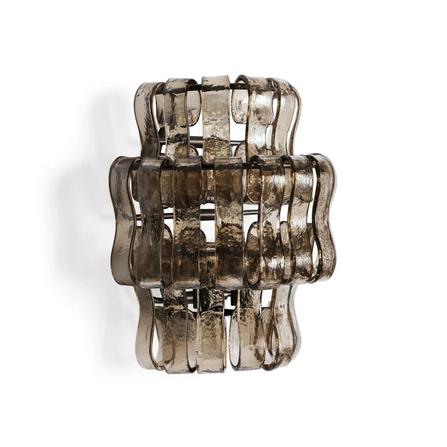 Ghiaccio Glass Wall Sconce