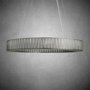 Jeunet Glass Round Chandelier 24" 36'' 42" 60''D