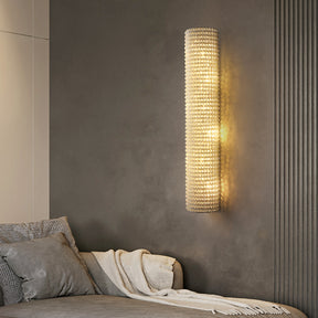 Nicolle Modern Luxury Amber Crystal Clear Round Chandeliers for Bedroom