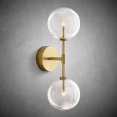 Glass Globe Linear Sconce