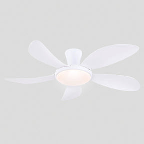 Modern LED Ceiling Fans Low Profile Ceiling Fans with Lights 6 Speeds 48"
