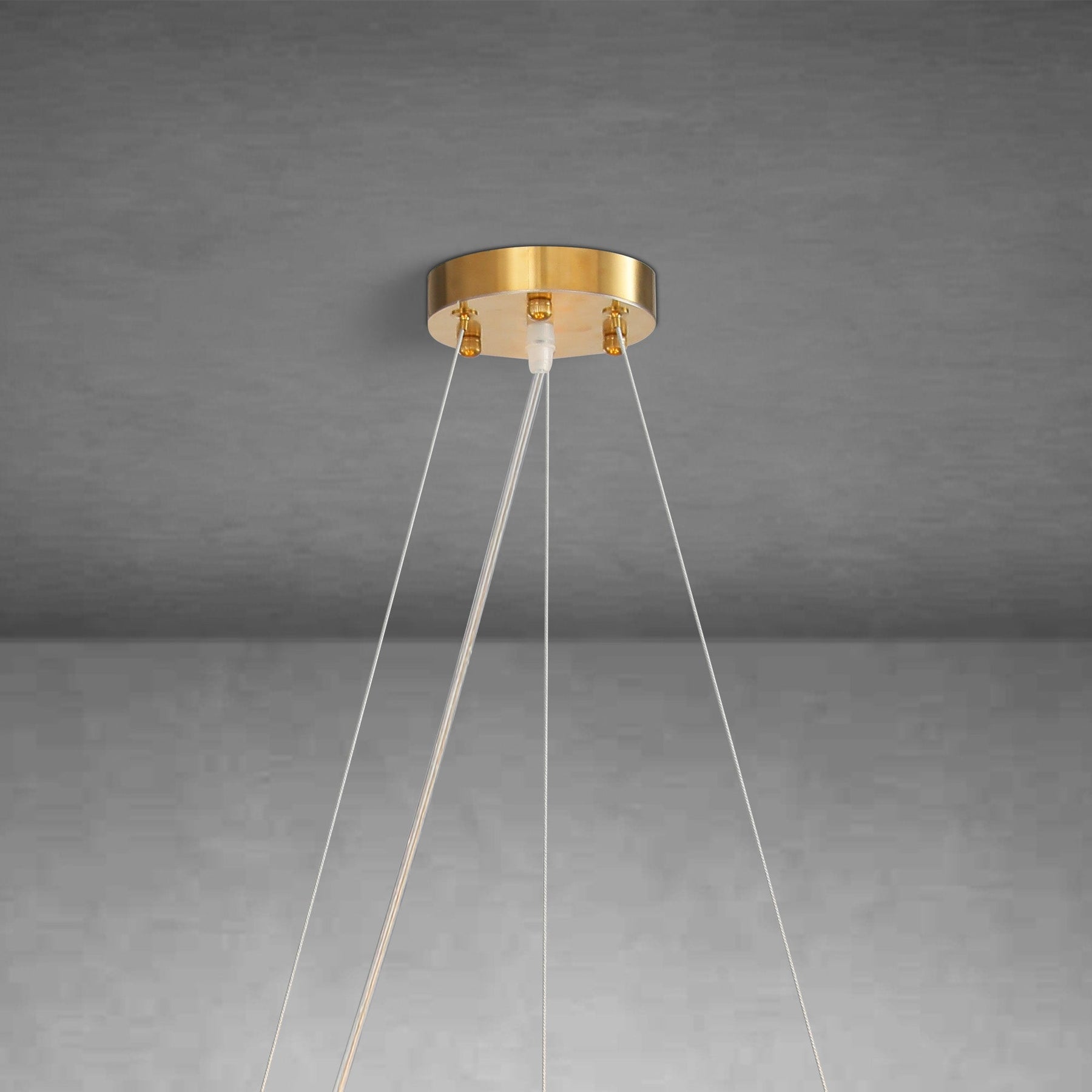 Modern Round Crystal Chandelier