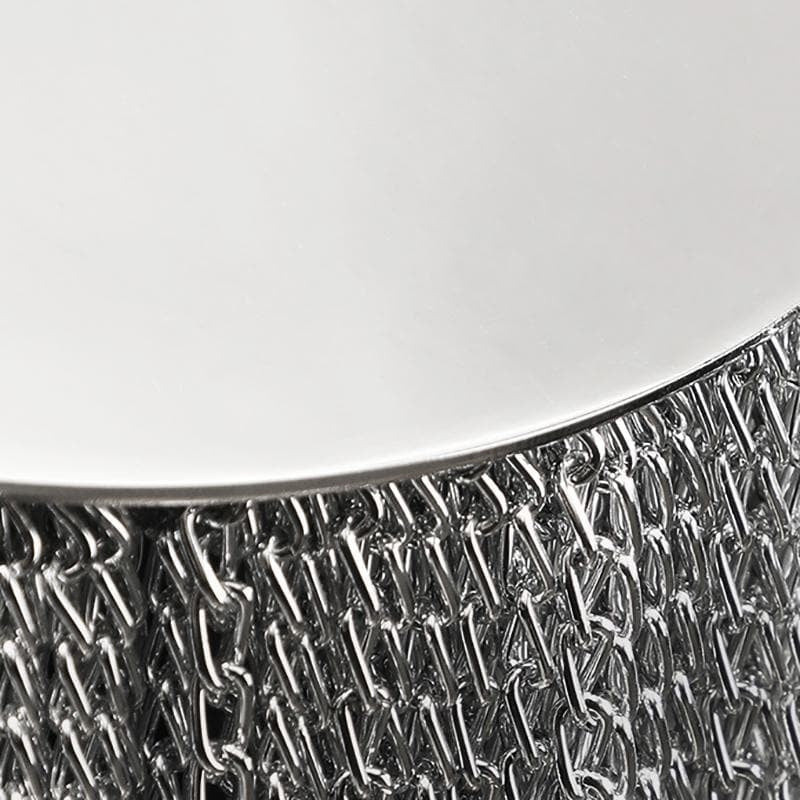 Alisa Luxury Plated Aluminum Chain Tassel Long Wall Lamp