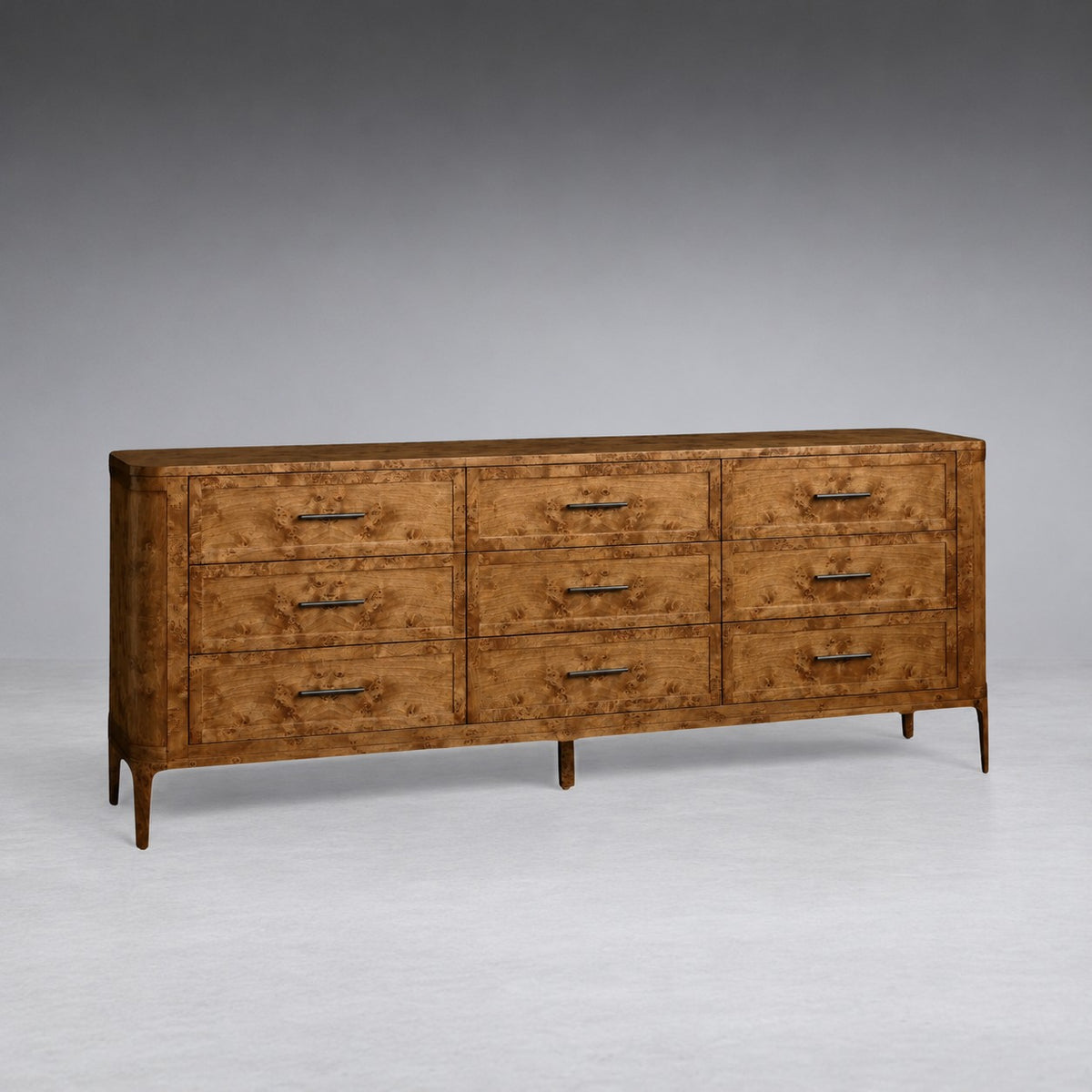 Mappa Burl Wood Clothing Storage