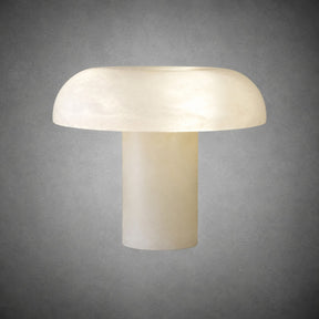 Janet Alabaster Mushroom Table Lamp, Bedside Table Lamp