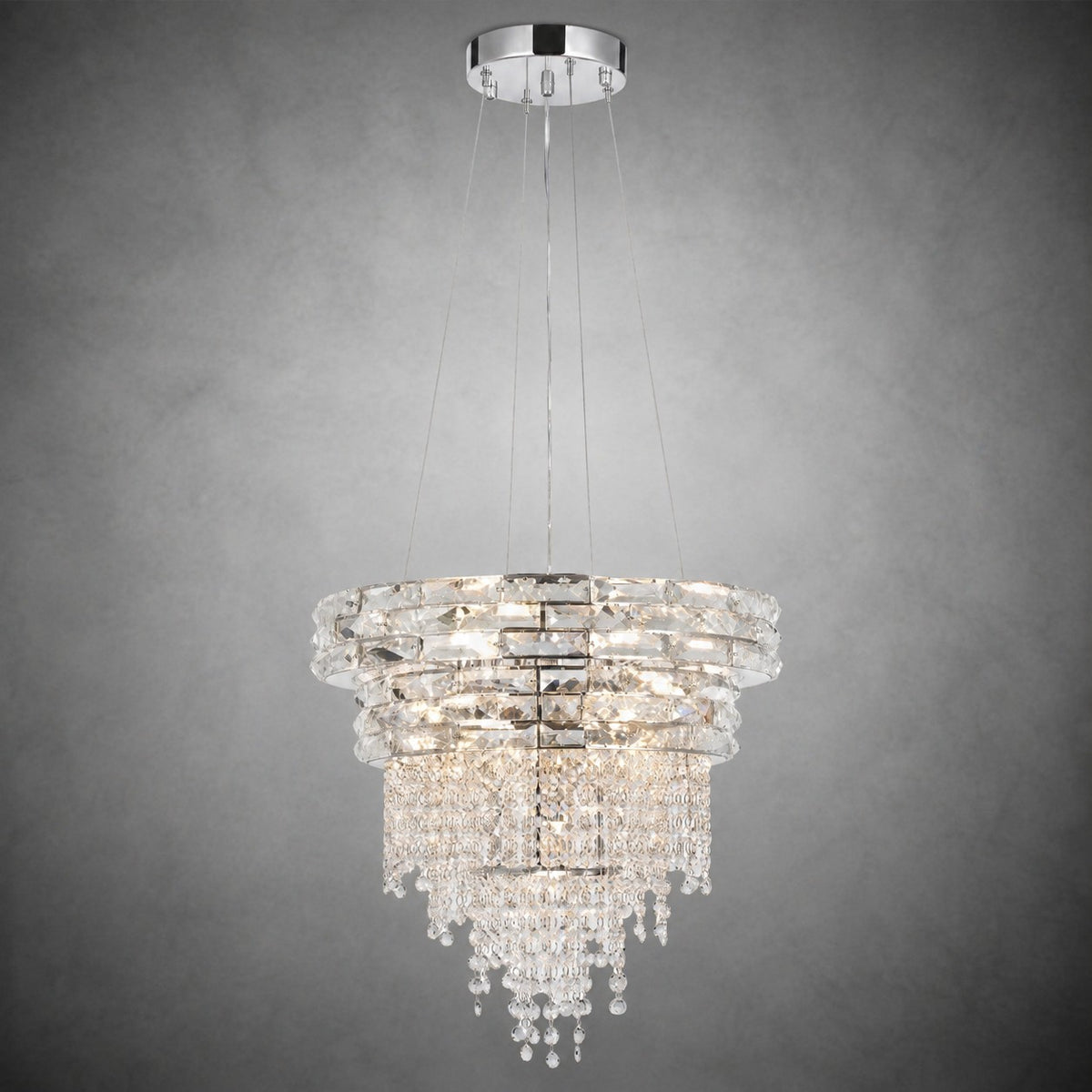Corona Crystal Chandelier