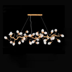 Art Clear Elegance Bubble Branch Linear Chandelier - Merlin Lamps