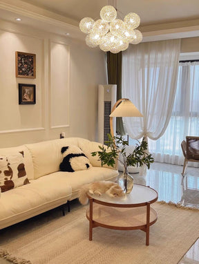 Affordable Nordic Art Water Pattern Glass Bubble Pendant Chandelier for Living/Dining Room/Bedroom