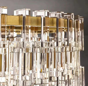 Extra Large Multi-layer Round Crystal Ceiling Chandelier for Living Room, shining luxury ,amazing delicate, k9 crystal, gold, chrome