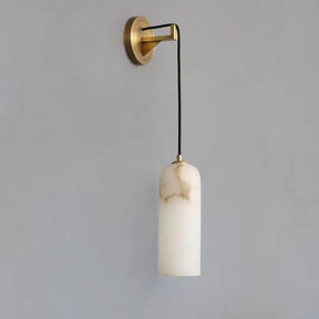 Truda Modern Alabaster Wall Sconce, Wall Lamp For Living Room,Bedroom