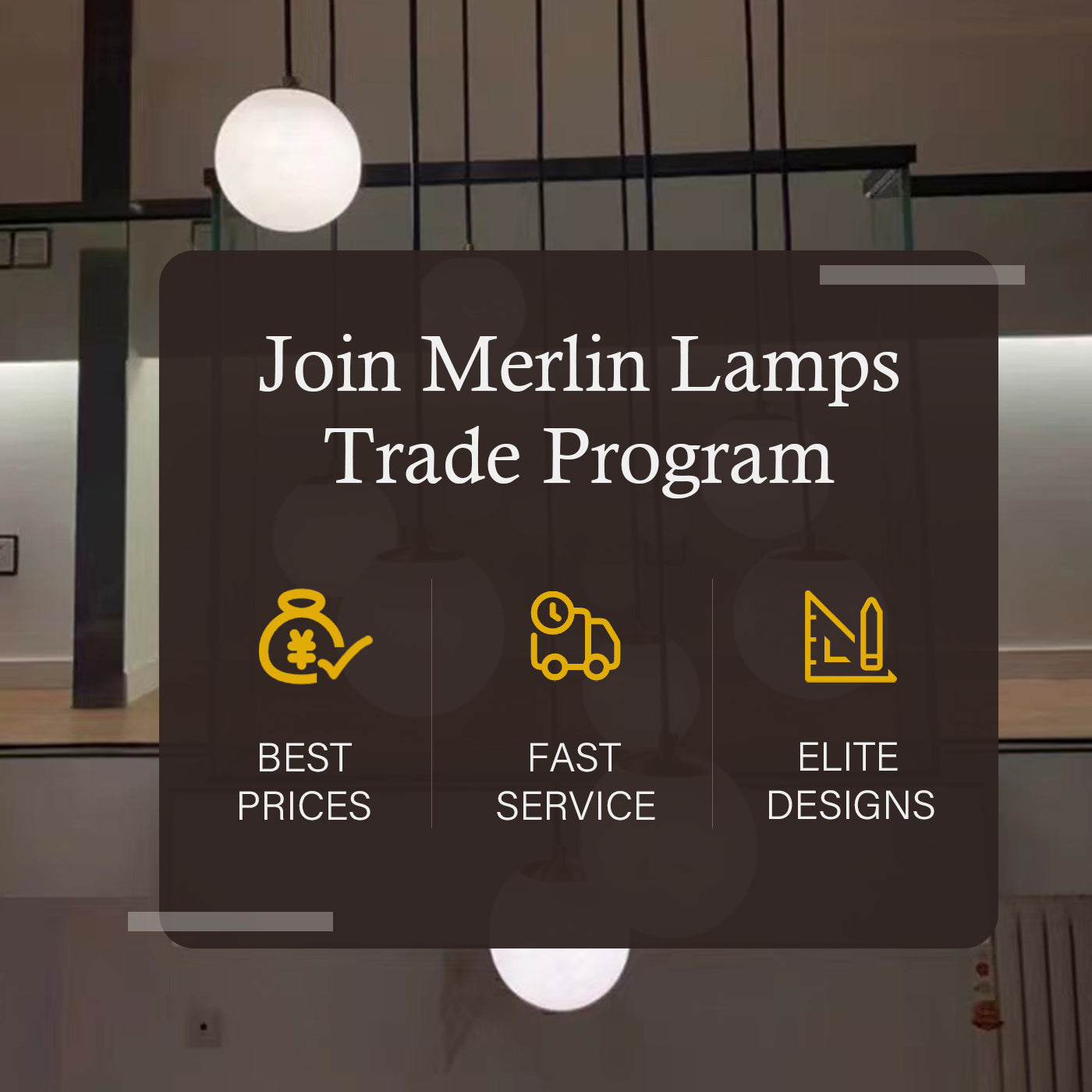 merlinlamps lighting trade program