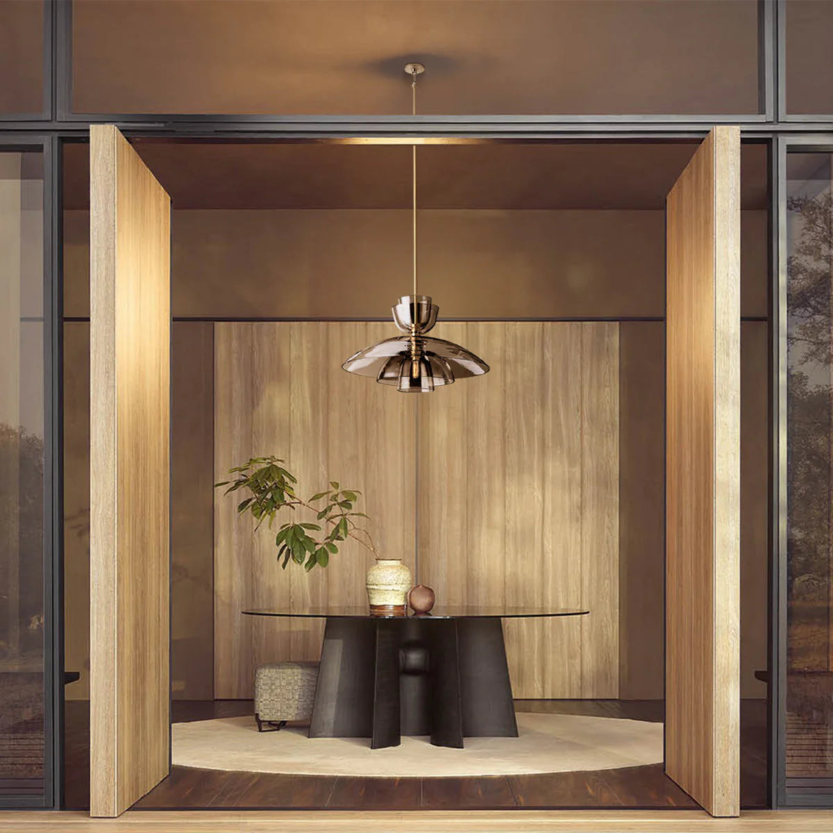 Blum Glass Cloche Grand Pendant