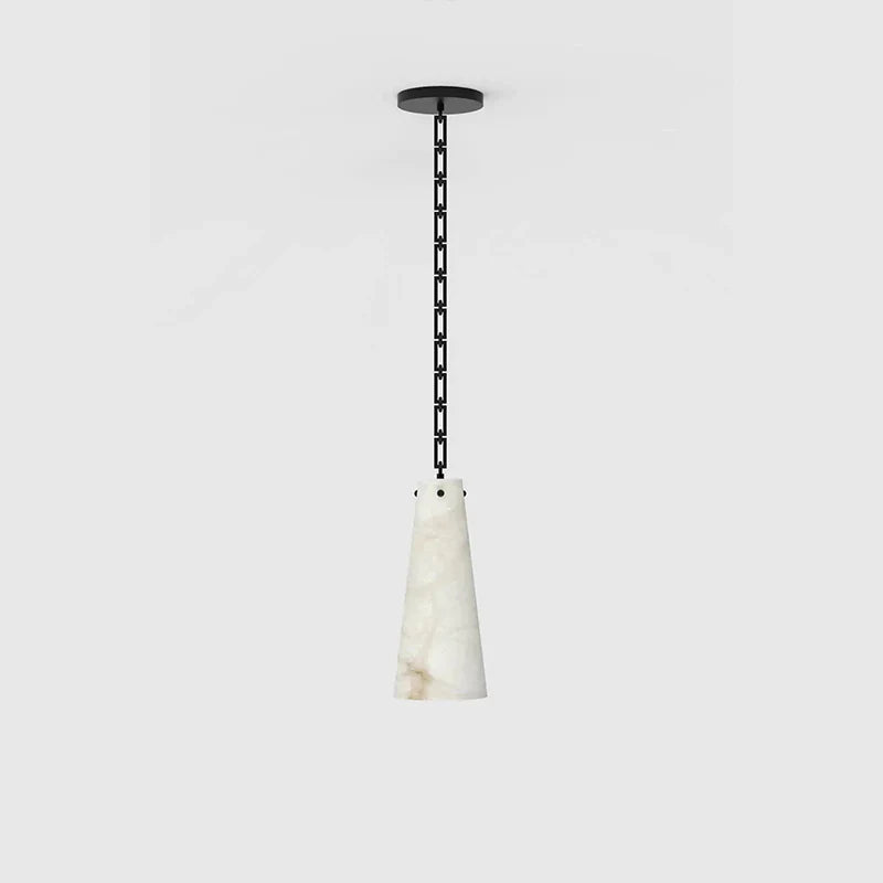 Cassie Alabaster Marble Modern Pendant Light