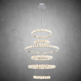 Ellery Crystal Pendant Light 48"