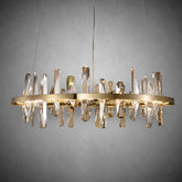 Mira Ring Crystal Chandelier
