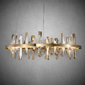 Mira Ring Crystal Chandelier