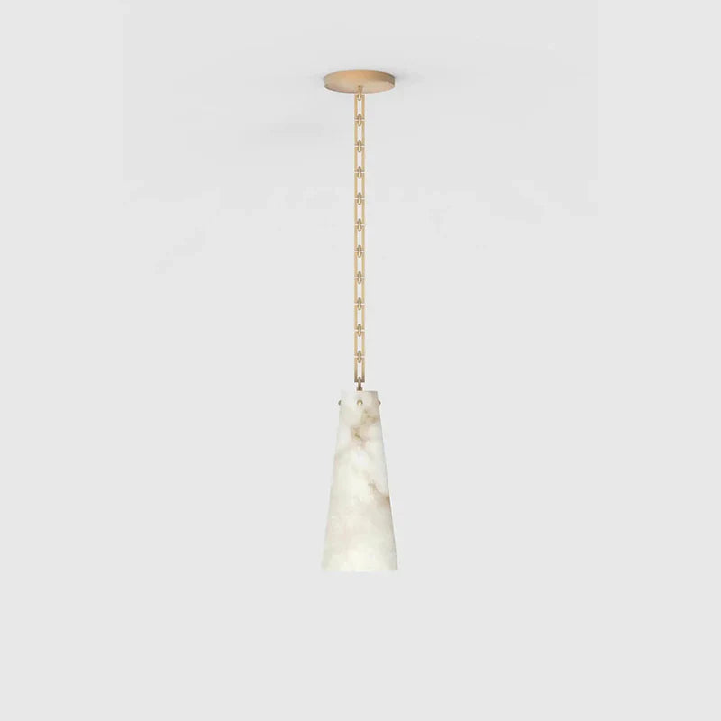 Cassie Alabaster Marble Modern Pendant Light