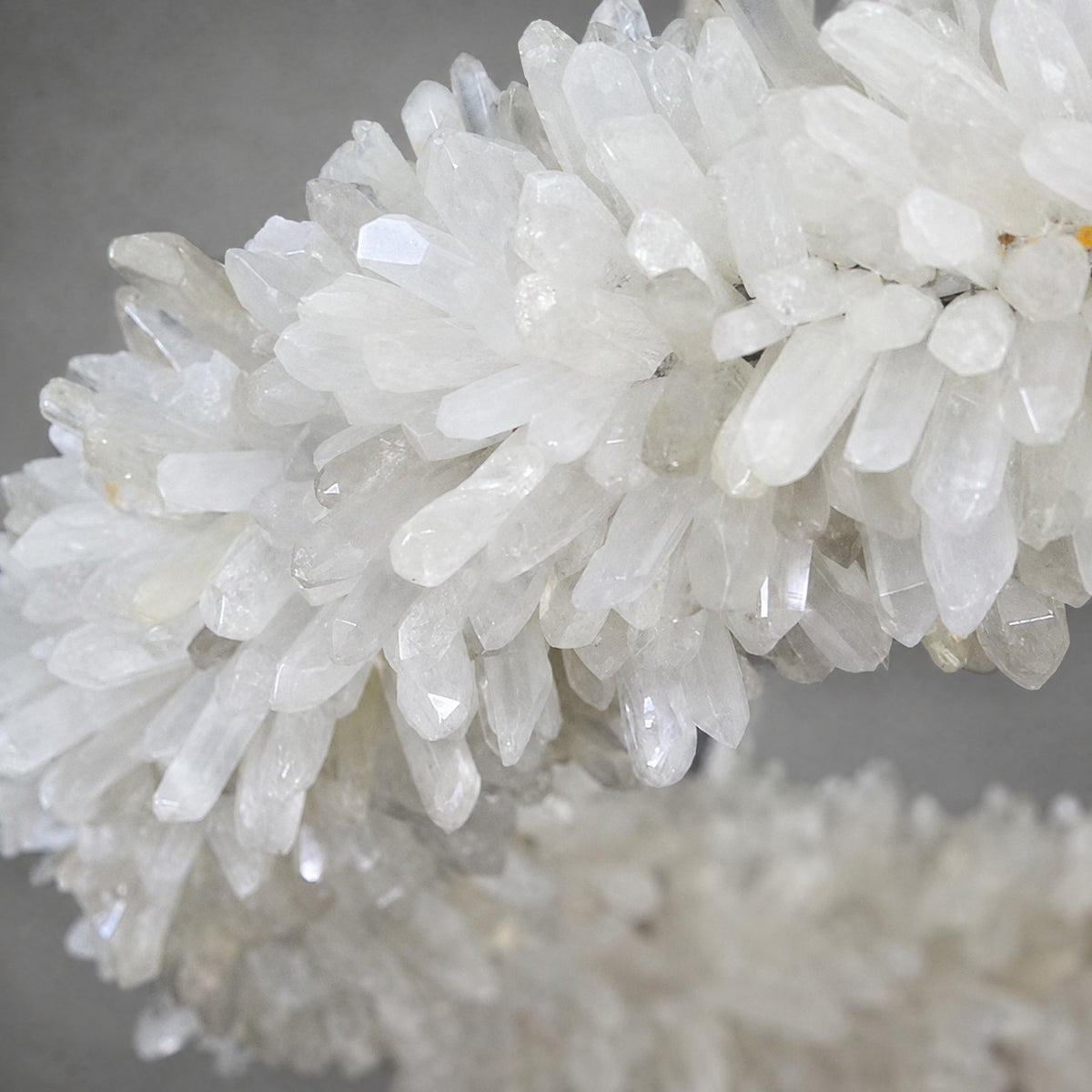 Geode  Round Quartz Crystal Chandelier