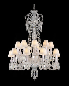24 Light Bacara Lighting with Lampshades