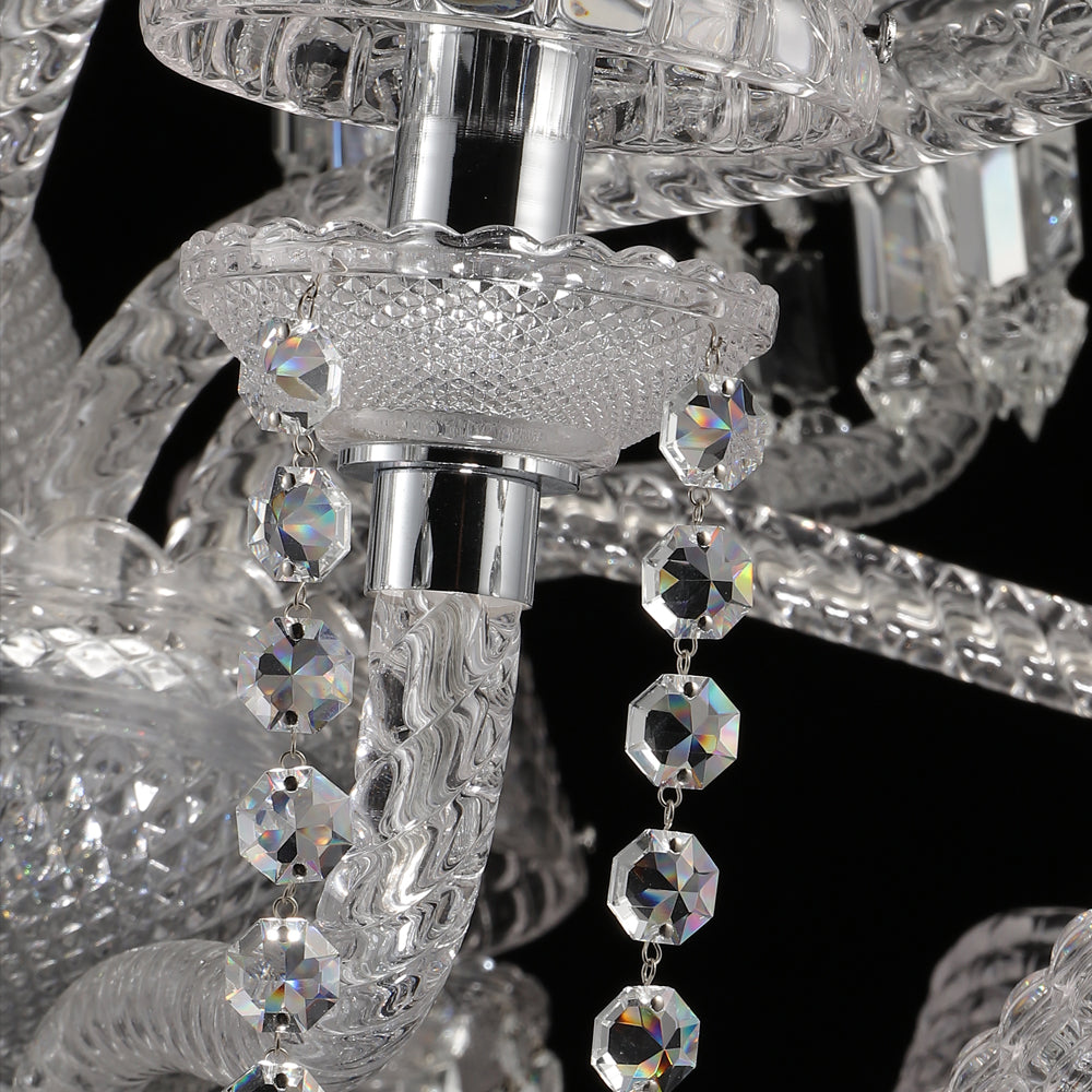 24 Lights Ball Shape Bacara Crystal Lighting