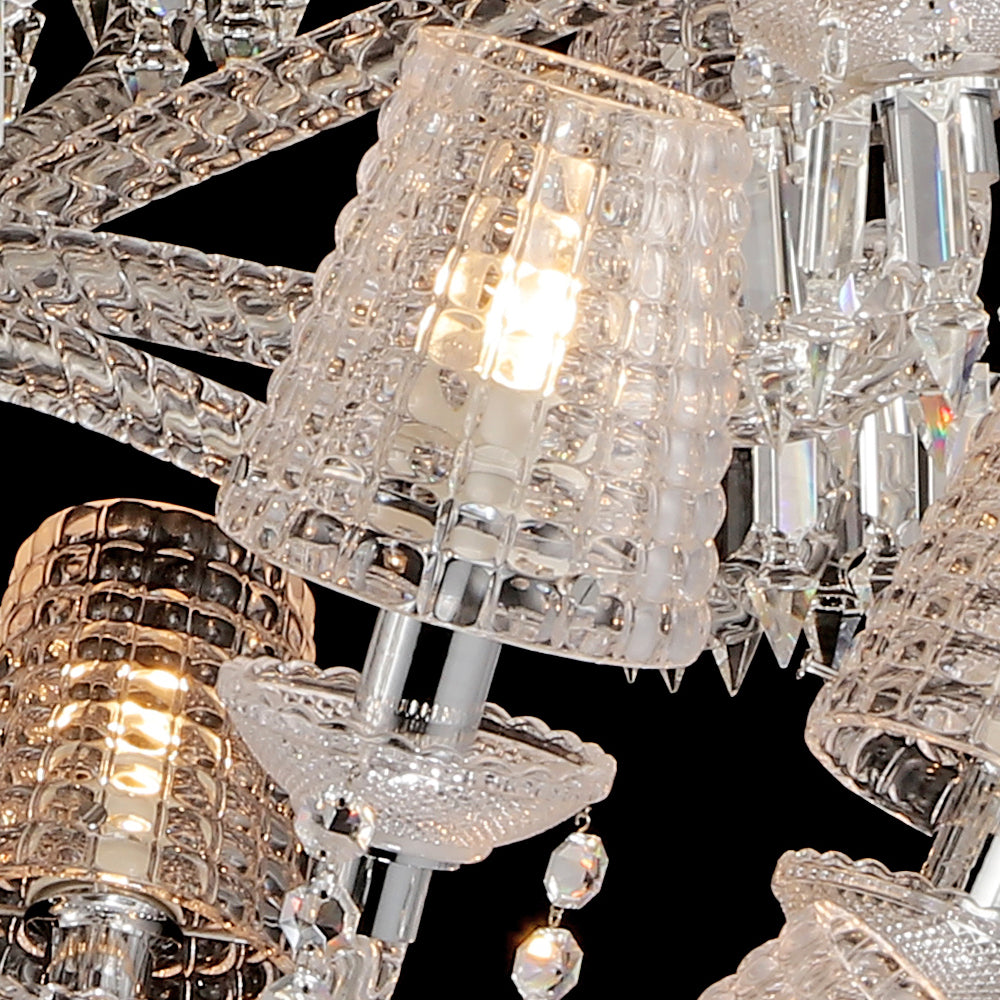 24 Lights Ball Shape Bacara Crystal Lighting