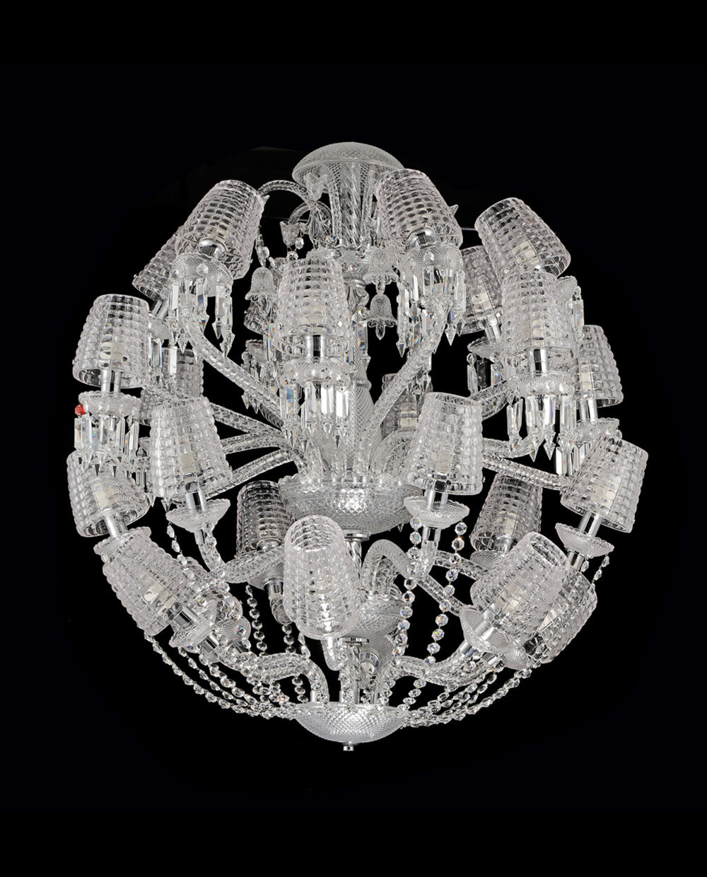 24 Lights Ball Shape Bacara Crystal Lighting