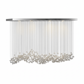 Crystal Stone Crystal Spiral Chandelier
