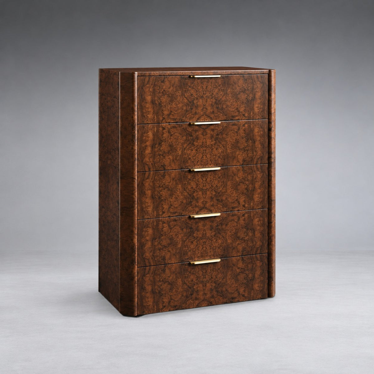 Warm Textured Wood Bedroom Chest