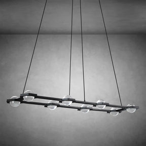 Planets Dining Room Rectangular Chandelier 54'' 72"W