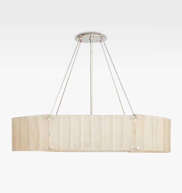 Willamette Glass Linear Chandelier 48''