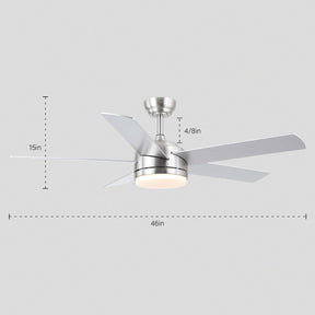 Modern Recessed Ceiling Fan Light