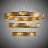 Junet 3-Tier Round Chandelier for Living Room