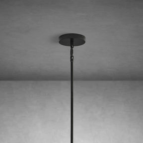 7" Glass Modern Black Pendant Lights(2PCS)