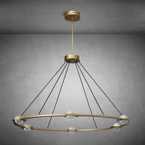 Planets Round Chandelier 60" LED Light