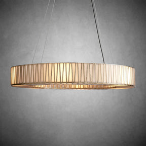 Jeunet Glass Round Chandelier 24" 36'' 42" 60''D