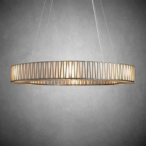 Jeunet Glass Round Chandelier 24" 36'' 42" 60''D