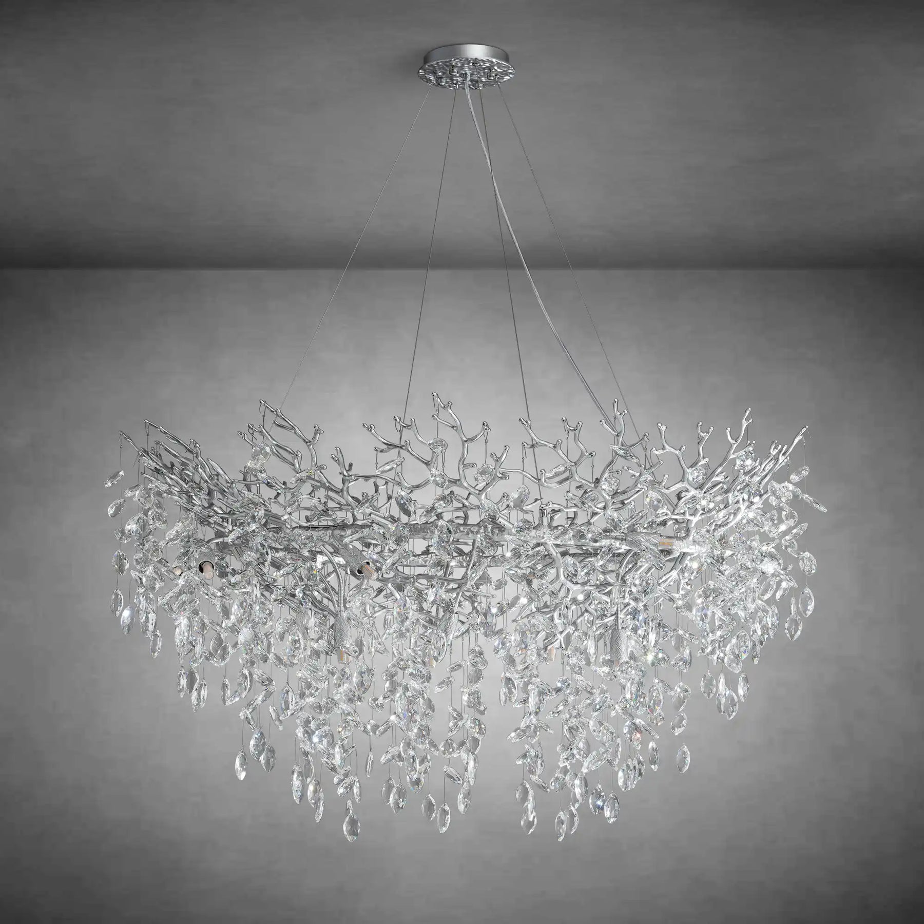 Horse-eye shaped branches Crystal Chandelier