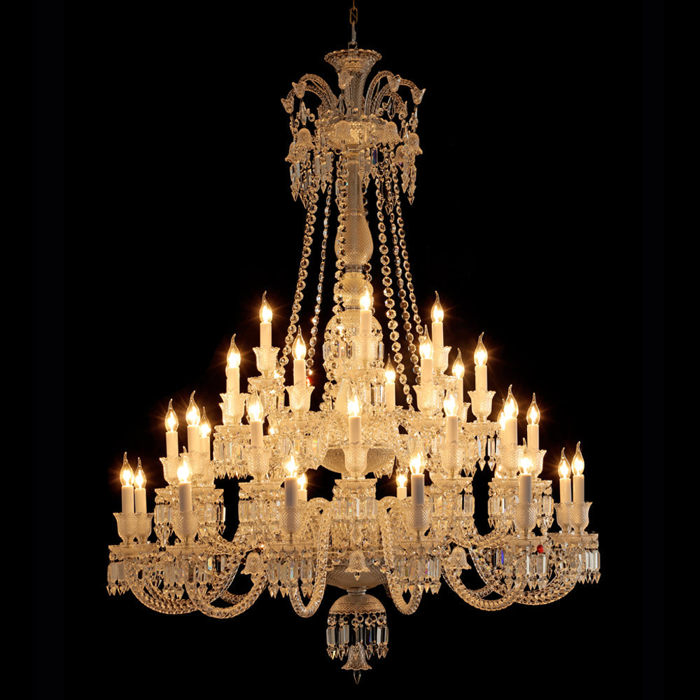 36 Lights Baccarat Crystal Chandelier