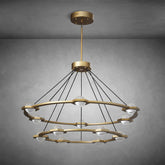 Planets 2-Tier Round Chandelier 48" LED Light
