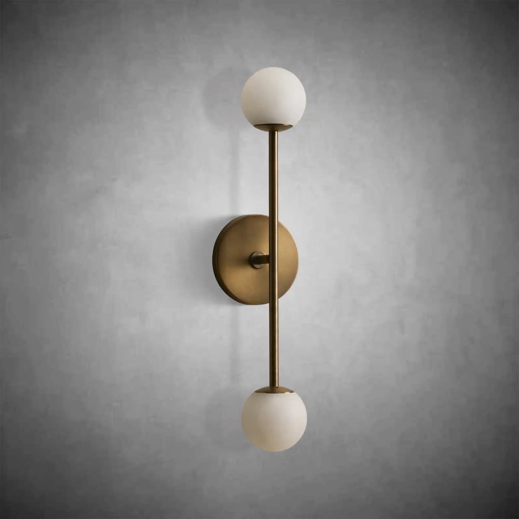 Girouette Alabaster Double Wall Sconce