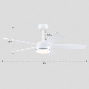 Modern Recessed Ceiling Fan Light