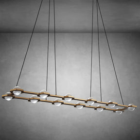 Planets Dining Room Rectangular Chandelier 54'' 72"W