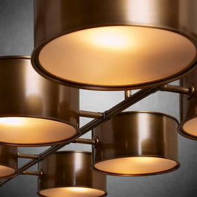 Daphne Metal Linear Chandelier