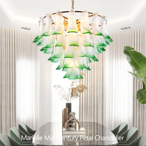 Marielle Mid Century Petal Chandelier