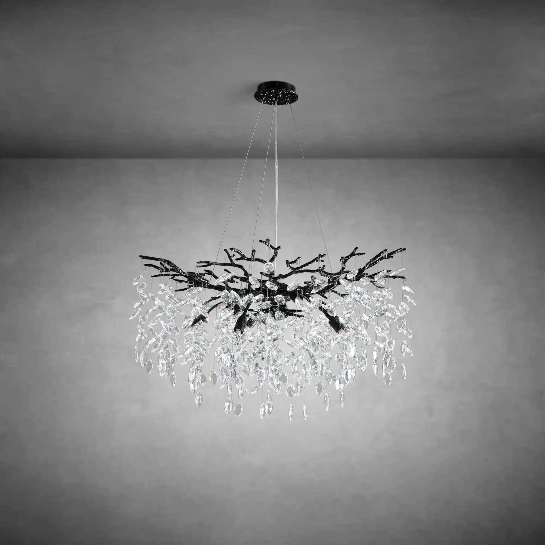Horse-eye shaped branches Crystal Chandelier