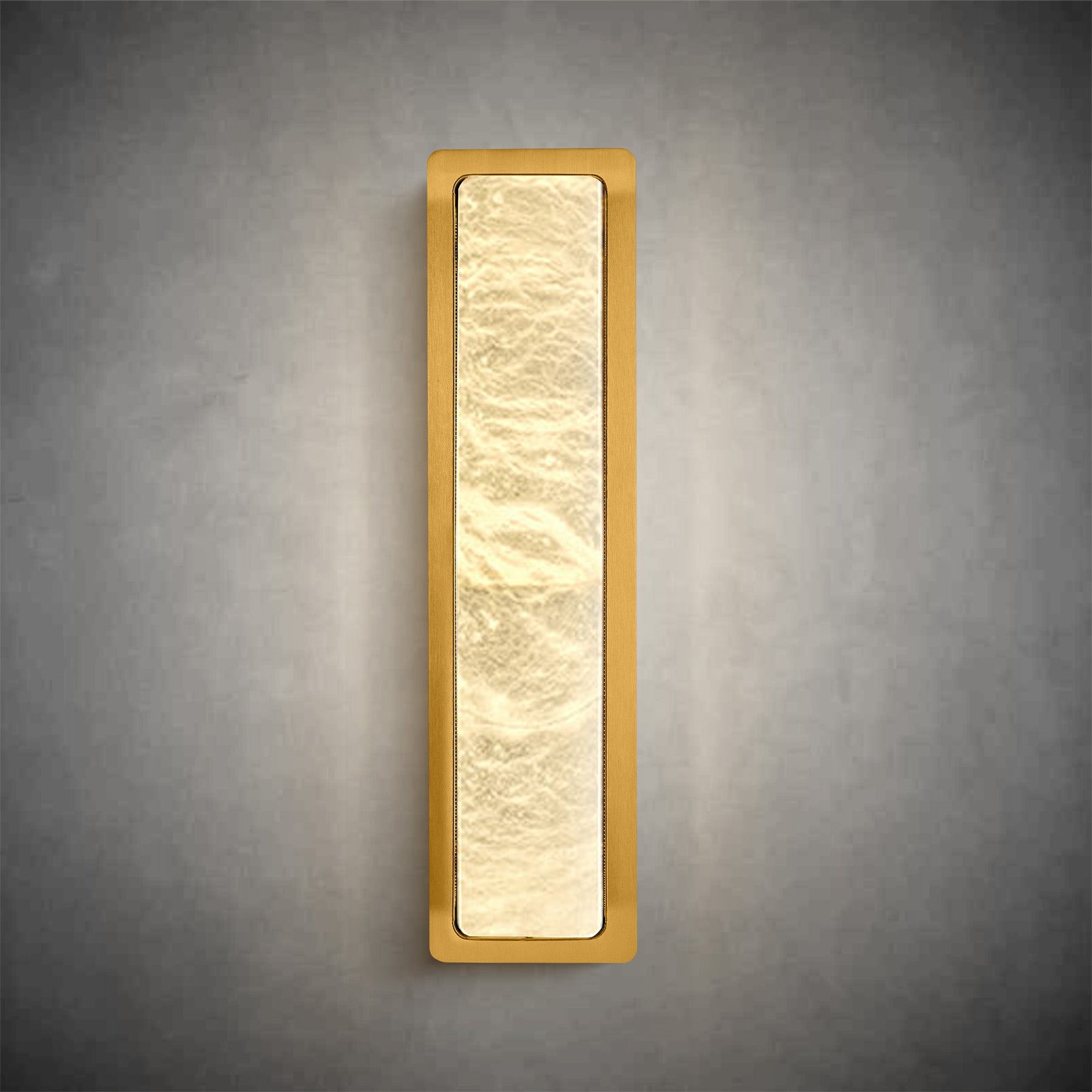 Alabaster Rectangular Bedside Lamp