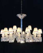 Paris Bacara Chandelier High Quality Crystal Chandelier with 24 Lampshades
