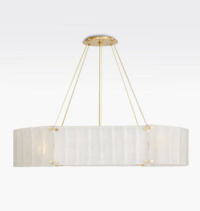 Willamette Glass Linear Chandelier 48''