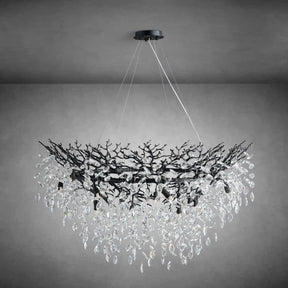 Horse-eye shaped branches Crystal Chandelier